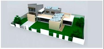 Meana Arquitectos modelo de casa 3d
